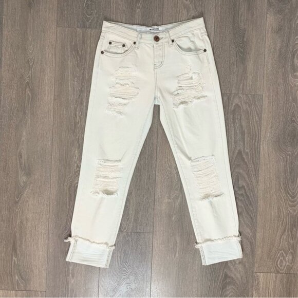 One Teaspoon Xanthe Awesome Baggies Jeans Boyfriend Distressed Light wash 24 - Picture 2 of 16